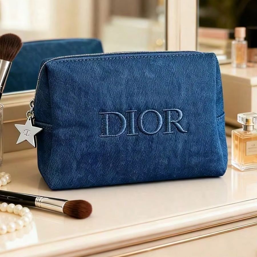 Women Bags Dior - Bolsa de Cosméticos Dior de Mezclilla