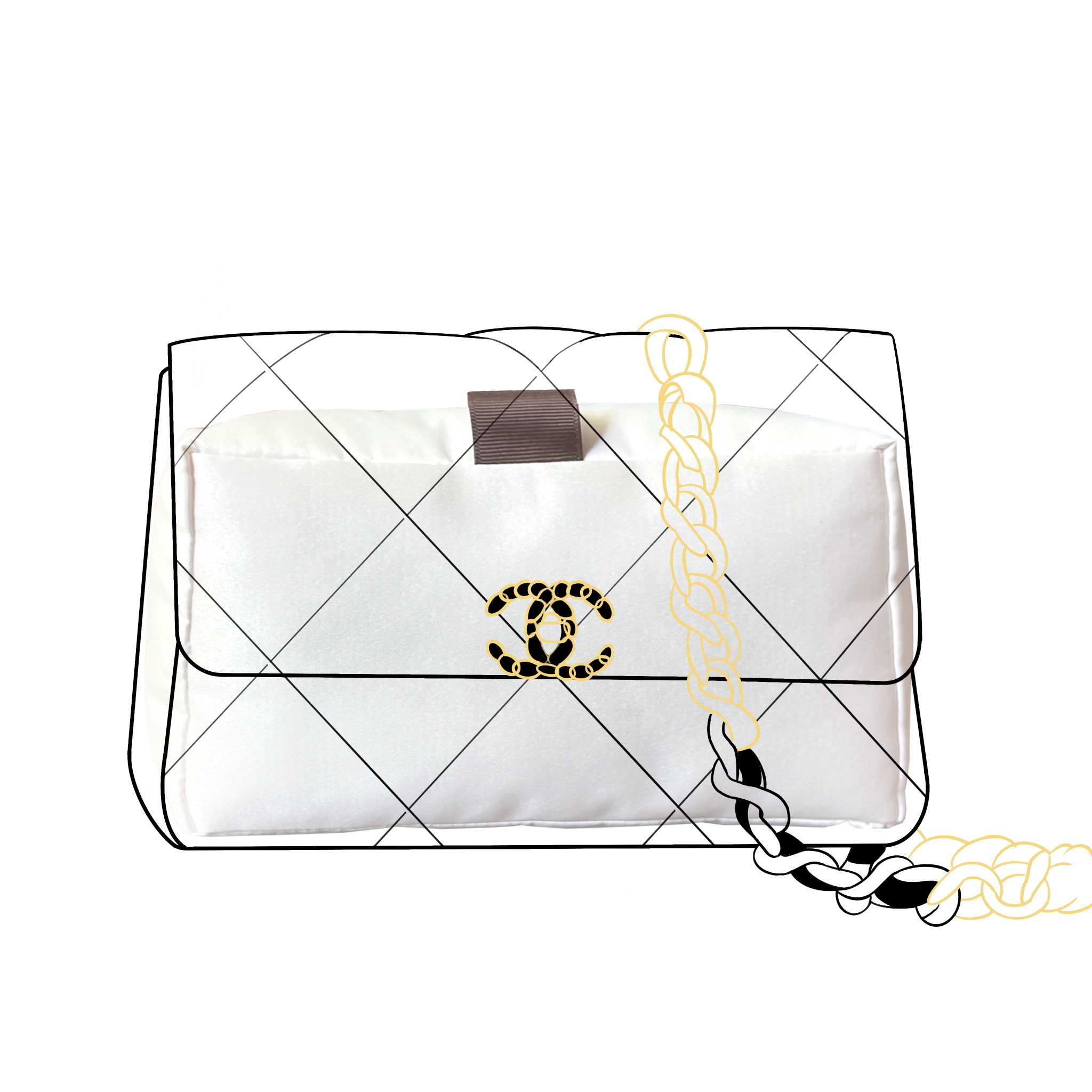 Women Bags Dior - Bolso de lujo con solapa CC19