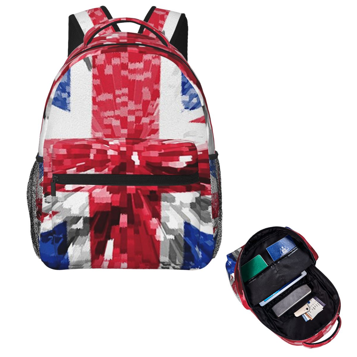 Women Bags In Uk - Mochila con la bandera Union Jack
