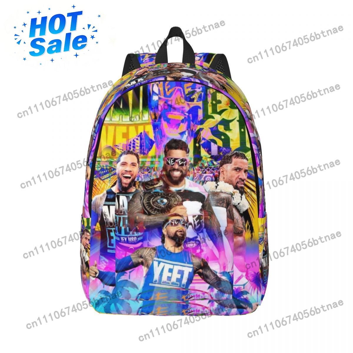 Women Bags With Laptop Compartment - Mochilas de lona con tema Yeet