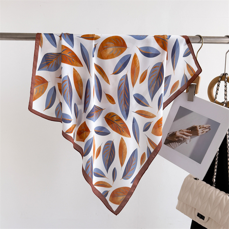 Women Bags Branded - Bufandas cuadradas con estampado de marca