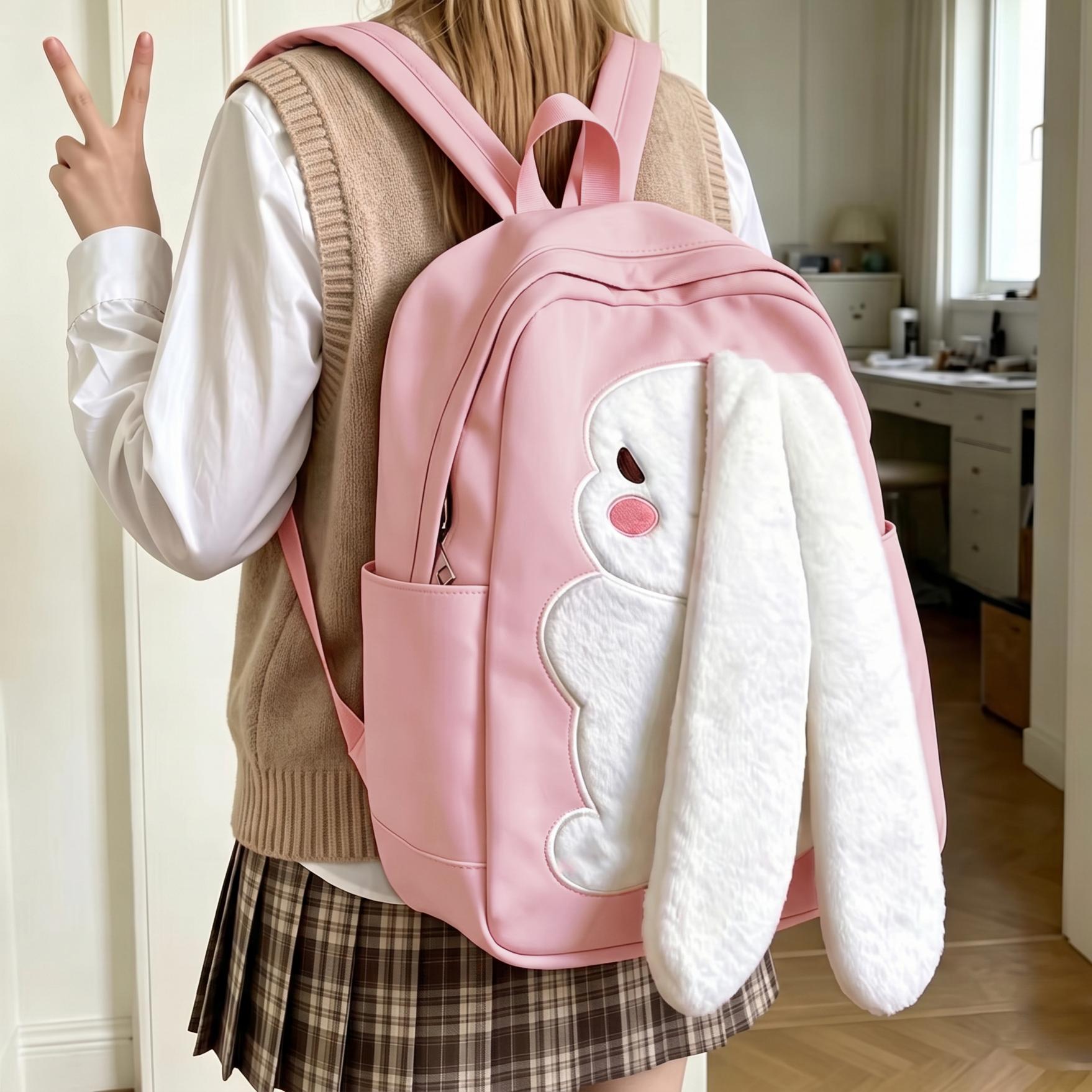 Women'S Best Bags For Travel - Mochila con diseño de conejo, diseñada