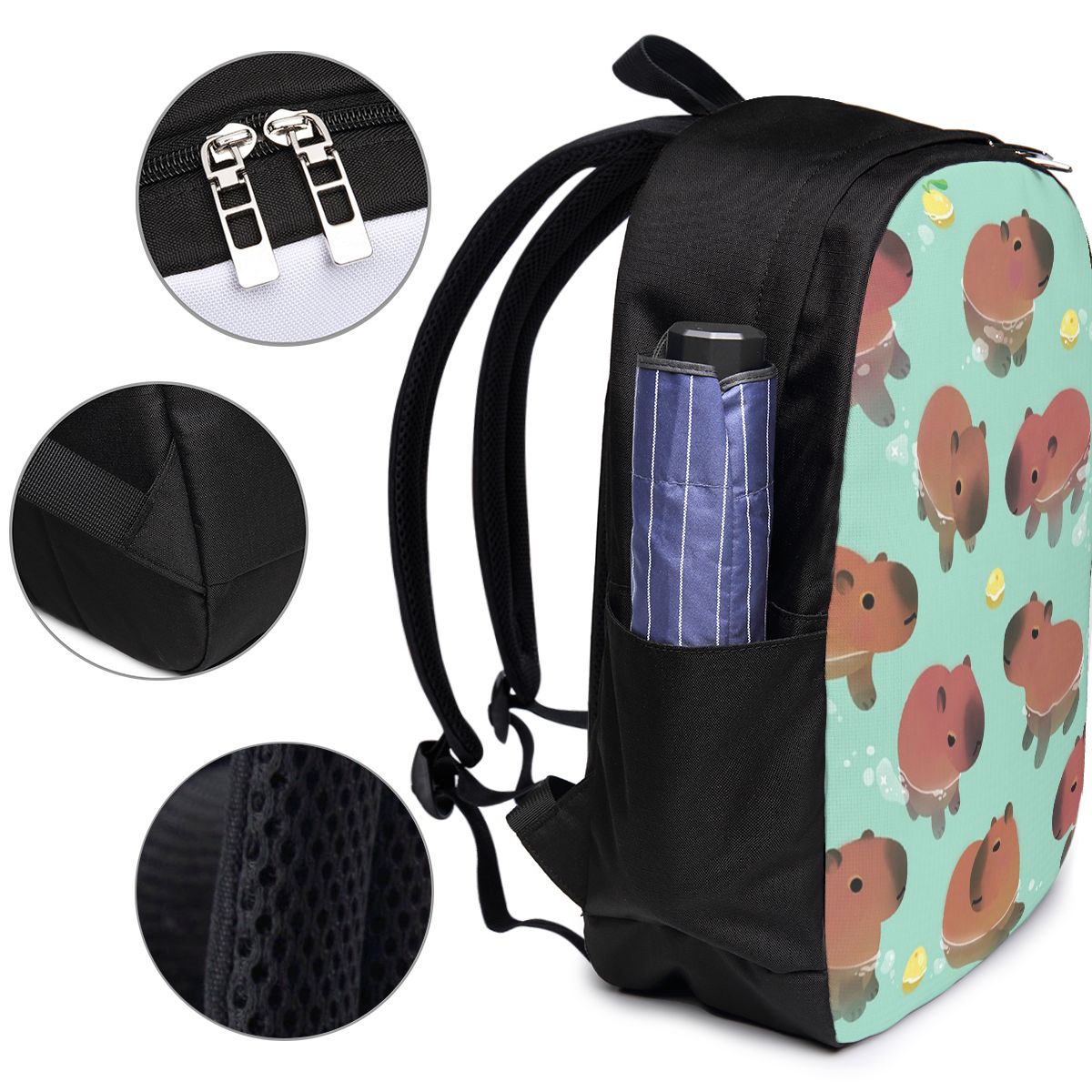 Mochila con estampado de anima - Women Bags For Travel reseña y precio