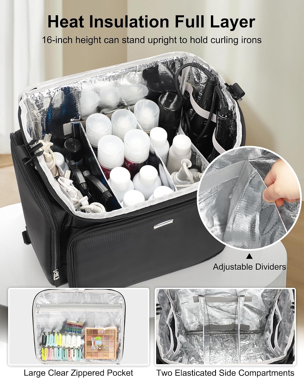 Maleta de Maquillaje con Rueda - Women Bags For Travel reseña y precio