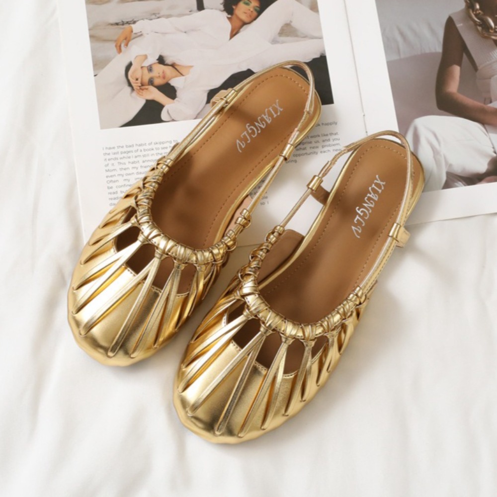 Sandalias planas de mujer con  - Women Bags And Shoes reseña y precio