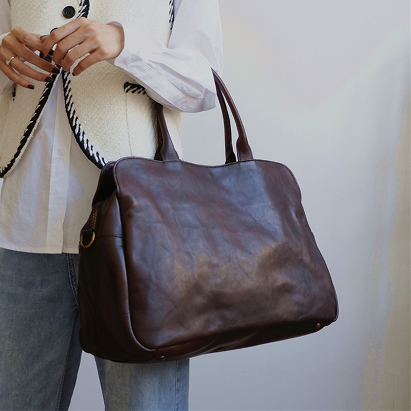 2026 Bolso de mano de cuero ge - Women Bags With Laptop Compartment reseña y precio