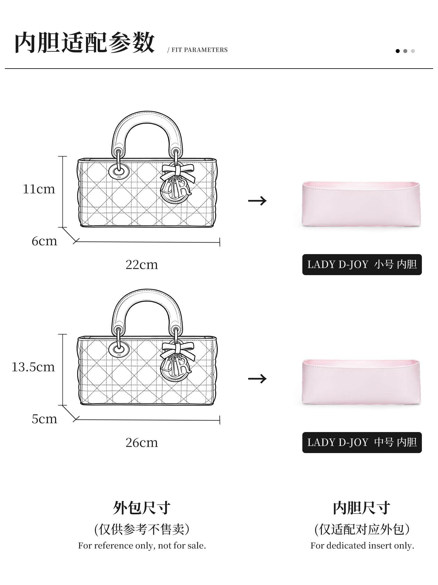 Organizador de bolso para Dior - Women Bags Dior reseña y precio