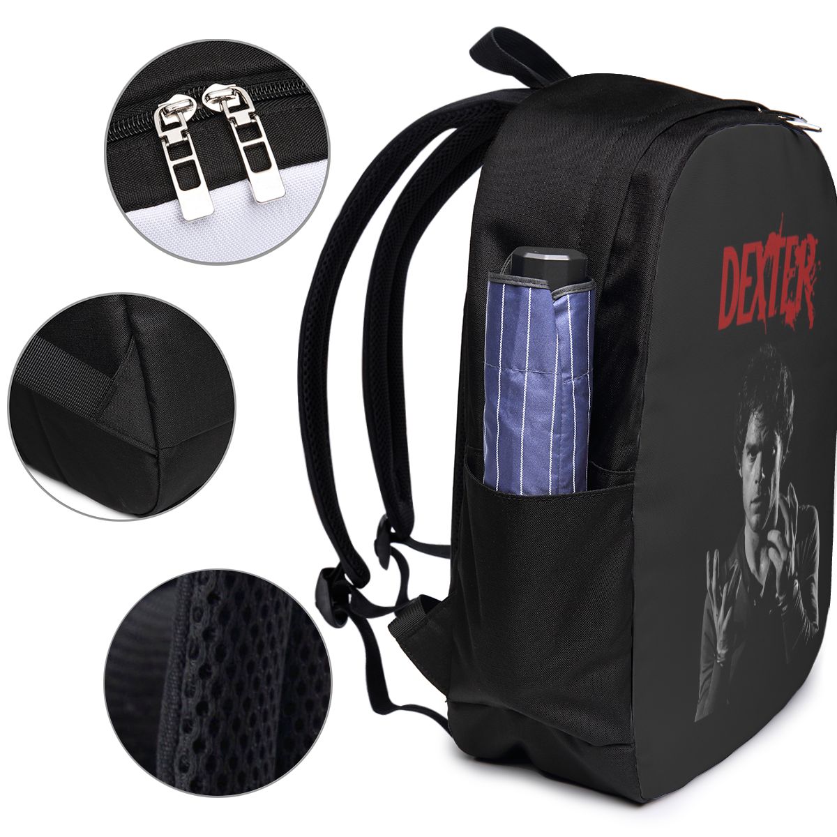 Mochila de la película Dexter  - Women Bags For Travel reseña y precio