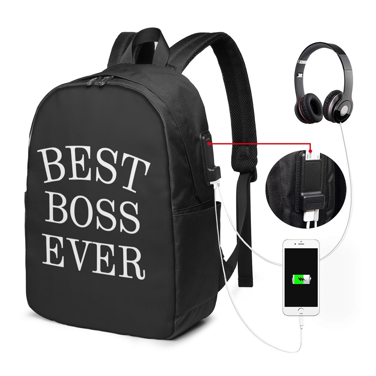 Mochila Lady Best Boss Ever, b - Women Bags For Travel reseña y precio