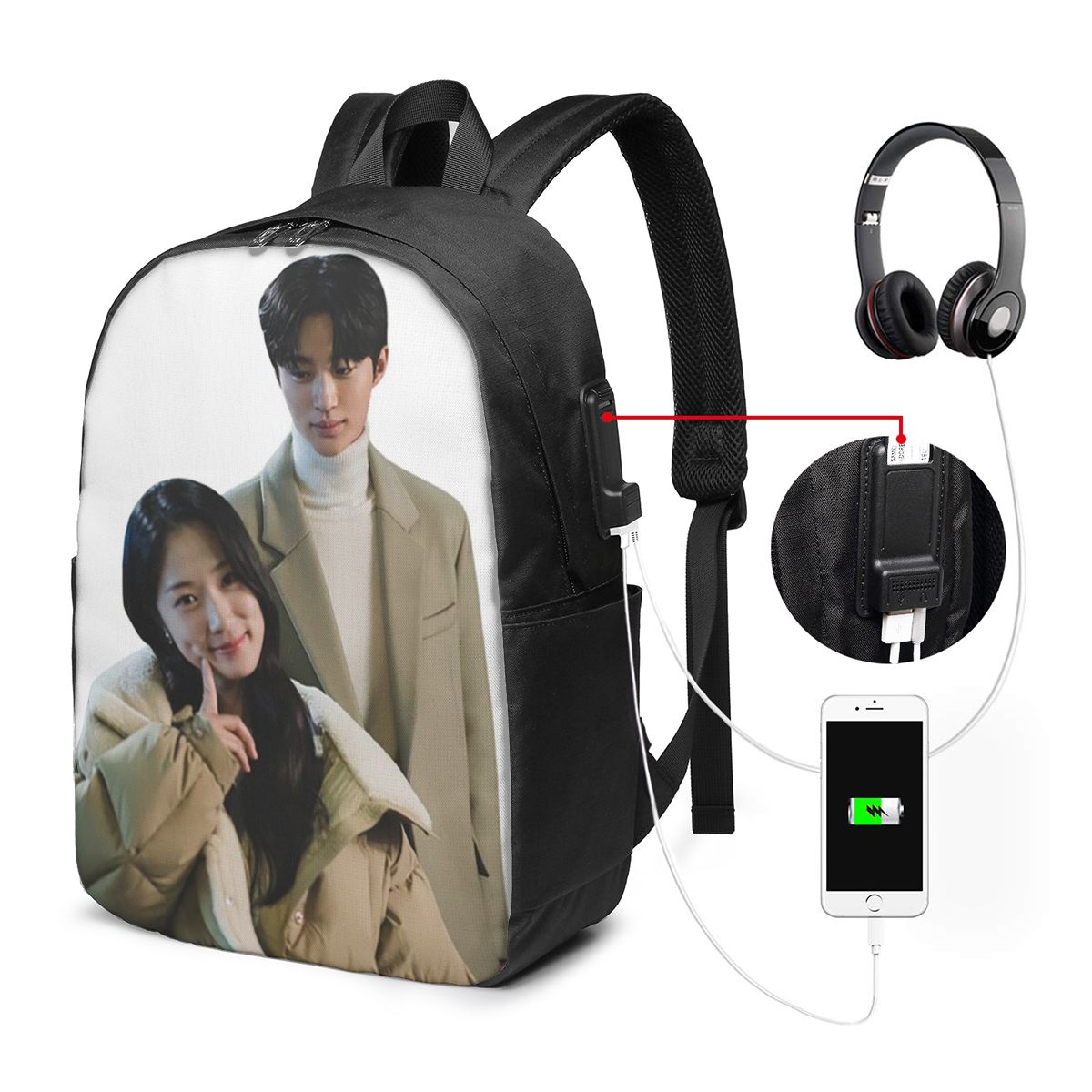 Mochila Lovely Runner Kdrama F - Women Bags For Travel reseña y precio