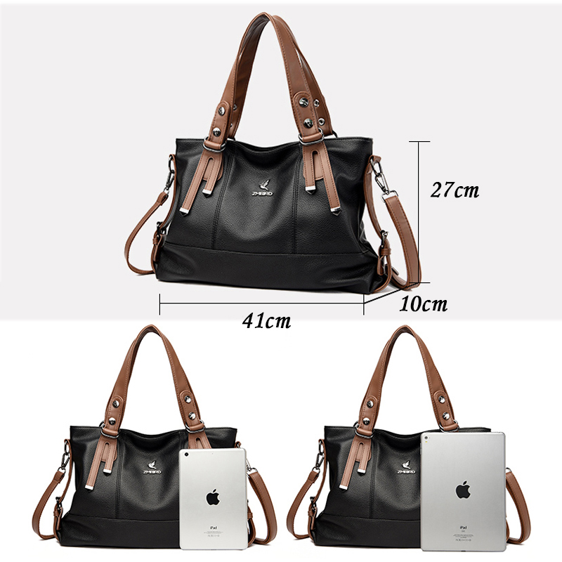 Bolsos de mano de cuero de dis - Women Bags With Laptop Compartment reseña y precio